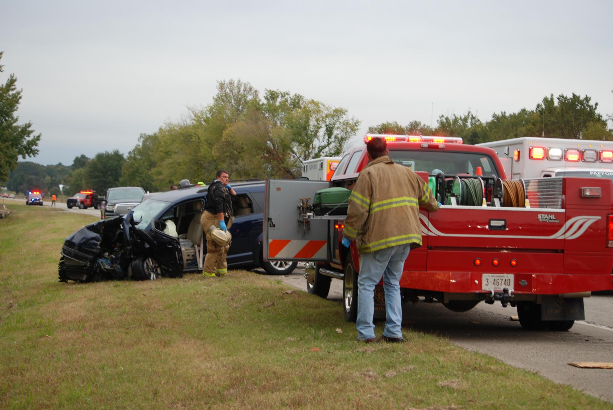 Muldrow Passenger In Critical Condition Following Threevehicle Accident