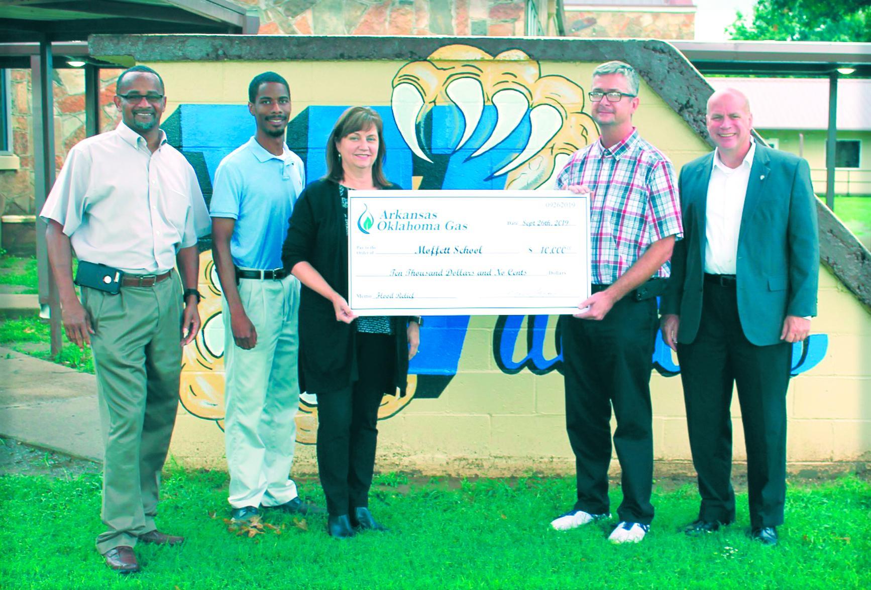 AOG Donates $10K to Moffett School For Flood Recovery - Eastern Times ...