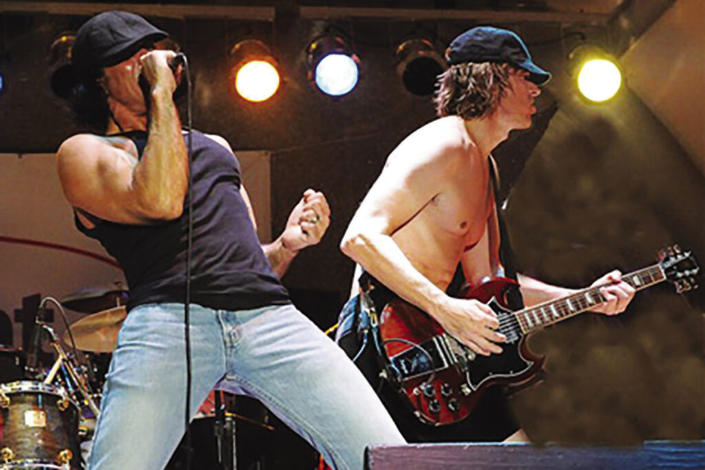 AC/DC tribute band Back in Black takes the stage in Roland Nov. 22 ...