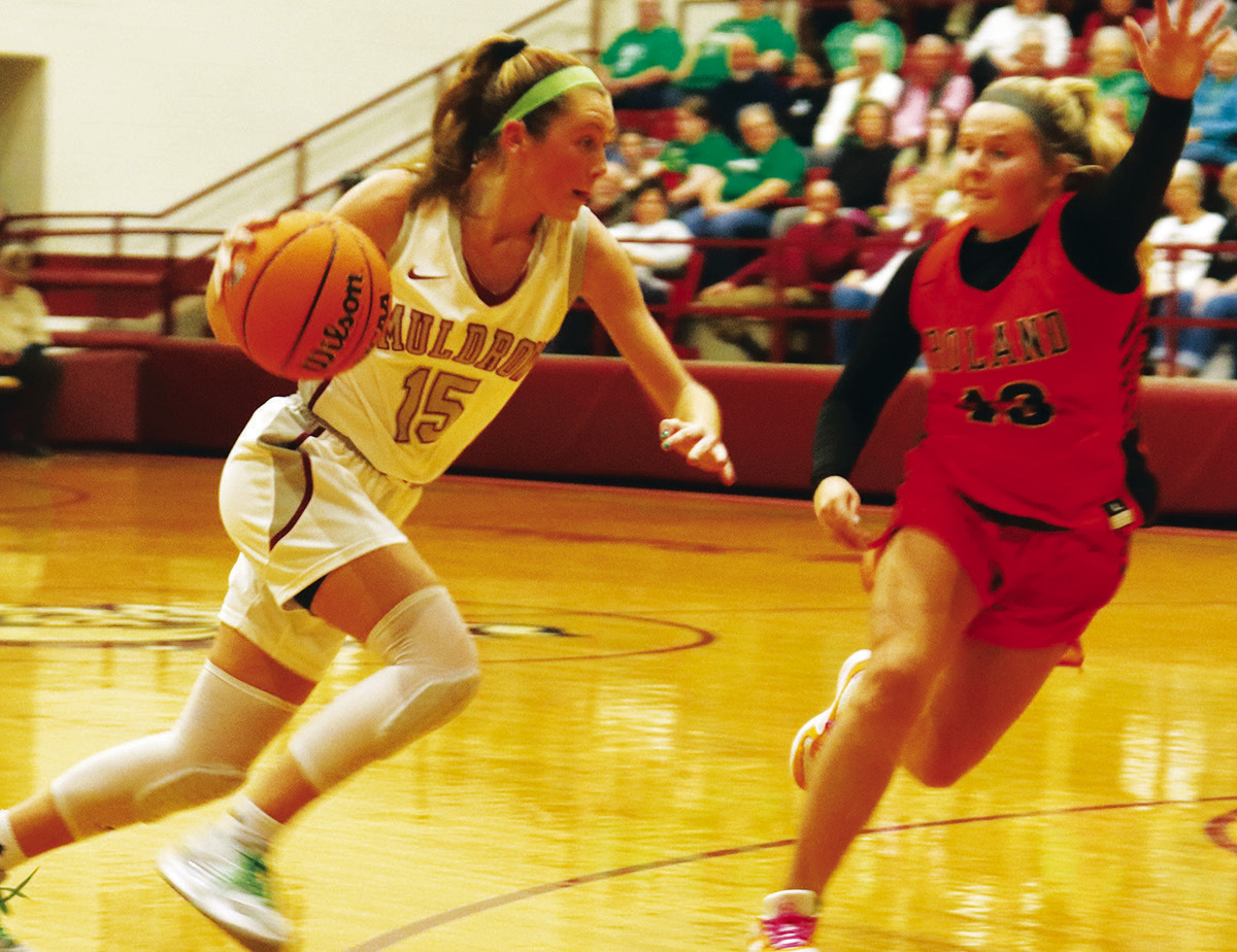 Roland, Muldrow basketball teams split overtime thrillers Friday night